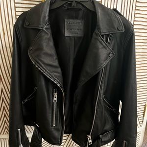Allsaints Balfern Leather Jacket